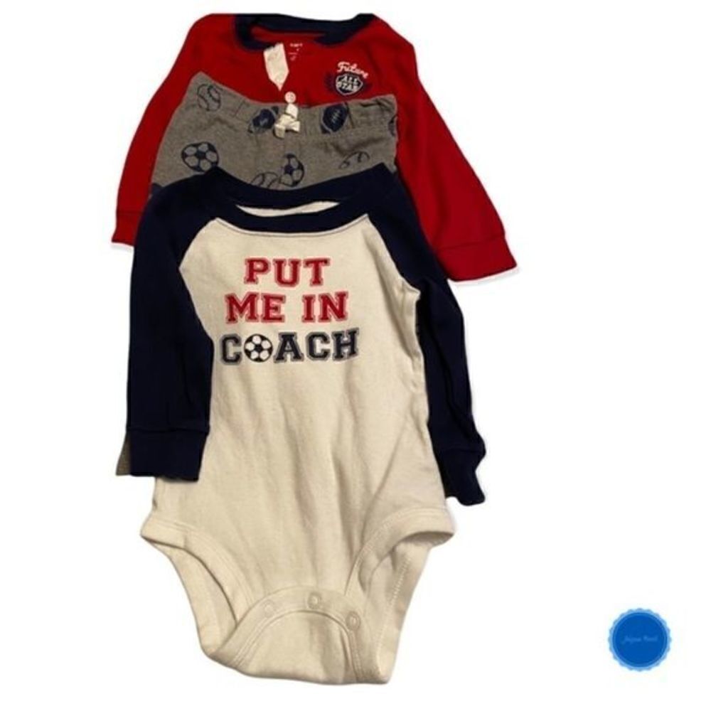 2 Carter’s Boy’s 3 piece outfit - Picture 4 of 7